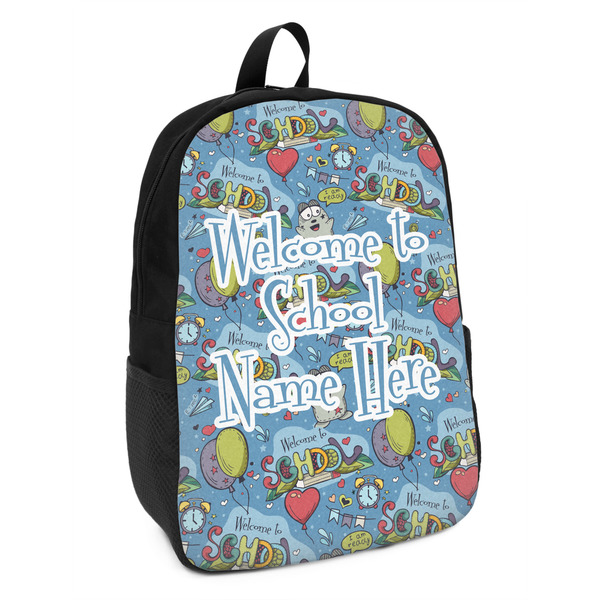 Custom Welcome to School Kids Backpack (Personalized)