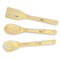 Welcome to School Bamboo Cooking Utensils Set - Double Sided - FRONT