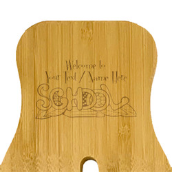 Welcome to School Bamboo Salad Mixing Hand (Personalized)