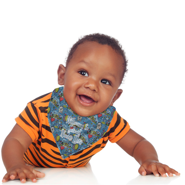 Welcome to School Bandana Bib - (Lifestyle 1 boy)
