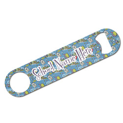 Welcome to School Bar Bottle Opener - White w/ Name or Text