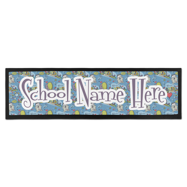 Custom Welcome to School Bar Mat - Large (Personalized)