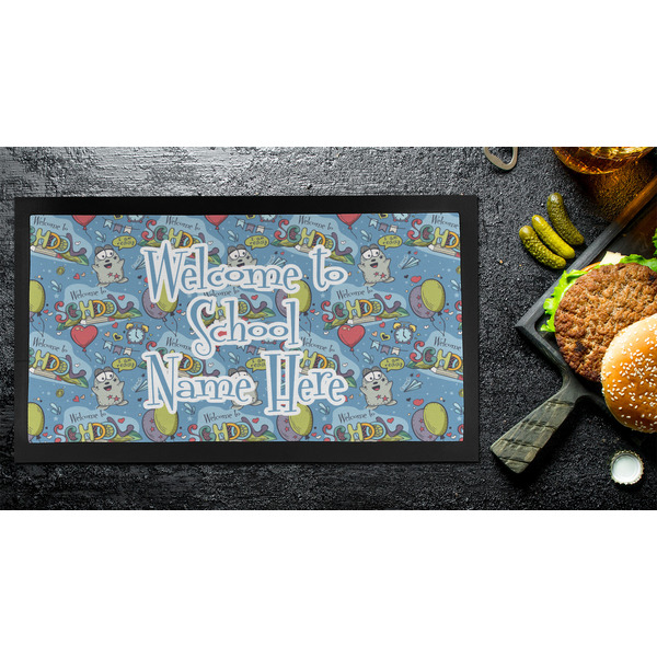 Welcome to School Bar Mat - Small - LIFESTYLE