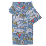 Welcome to School Bath Towel Set - 3 Pcs (Personalized)