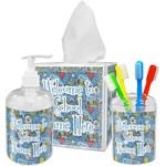 Welcome to School Acrylic Bathroom Accessories Set w/ Name or Text