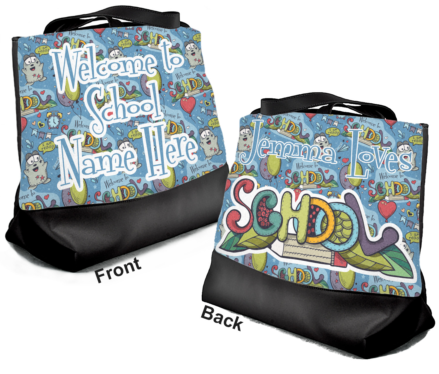 Bag Tote Bag School