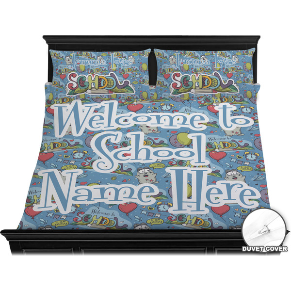 Welcome to School Bedding Set (King) - Duvet