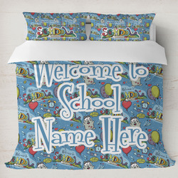 Welcome to School Duvet Cover Set - King (Personalized)