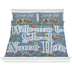 Welcome to School Comforter Set - King (Personalized)
