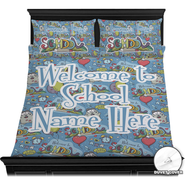 Welcome to School Bedding Set (Queen) - Duvet