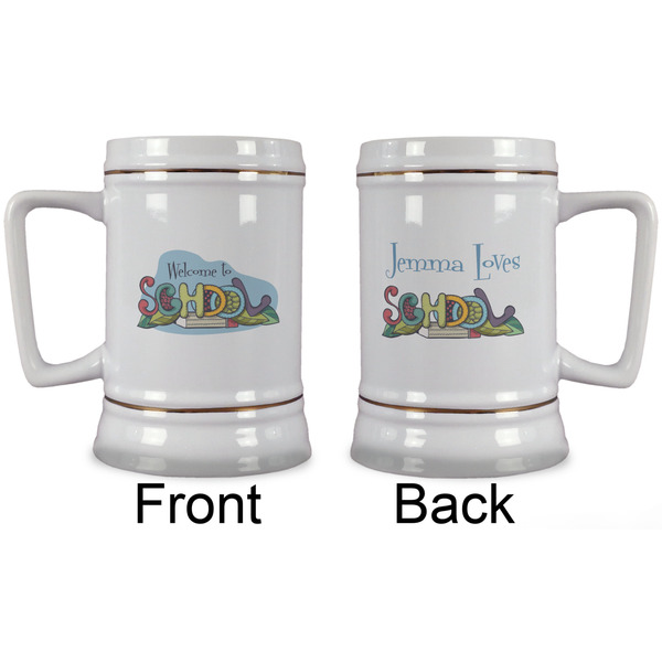 Welcome to School Beer Stein - Approval