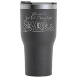 Welcome to School RTIC Tumbler - Black - Engraved Front (Personalized)