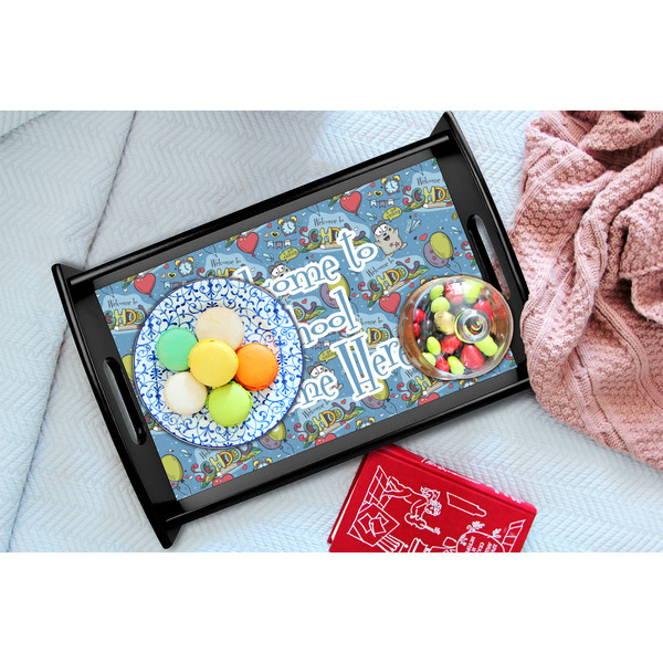 Welcome to School Black Tray - Lifestyle (UPDATED)