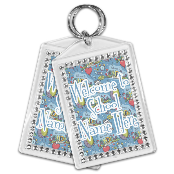 Welcome to School Bling Keychain - MAIN
