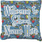 Welcome to School Faux-Linen Throw Pillow 18" (Personalized)