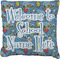 Welcome to School Burlap Pillow (Personalized)