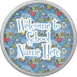 Welcome to School Cabinet Knob (Silver) (Personalized)
