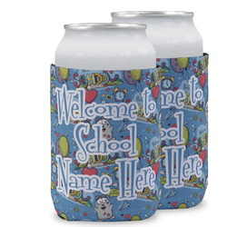 Welcome to School Can Cooler (12 oz) w/ Name or Text