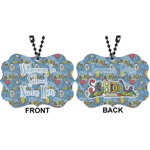 Welcome to School Car Ornament (Approval)