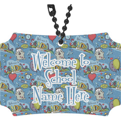 Welcome to School Rear View Mirror Ornament (Personalized)