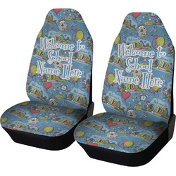 Welcome to School Car Seat Covers (Set of Two) (Personalized)