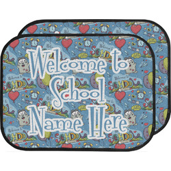 Welcome to School Car Floor Mats (Back Seat) (Personalized)