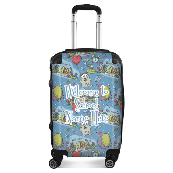 Custom Welcome to School Suitcase - 20" Carry On (Personalized)