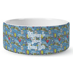 Welcome to School Ceramic Dog Bowl - Large (Personalized)