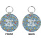 Welcome to School Circle Keychain (Front + Back)