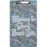 Welcome to School Clipboard (Legal Size) (Personalized)
