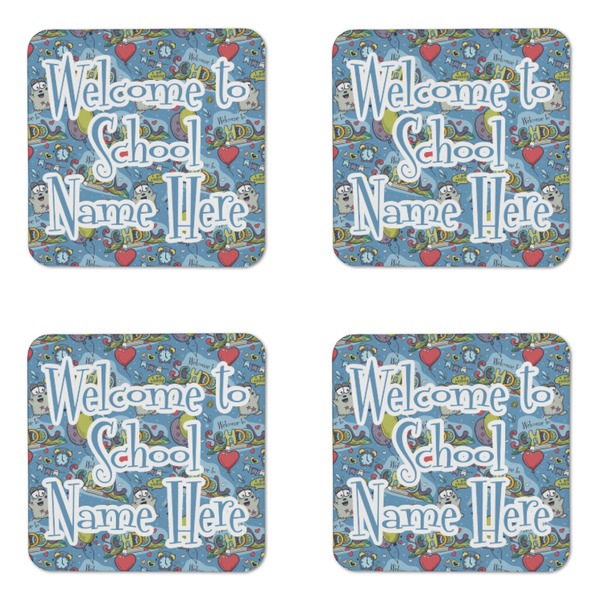 Welcome to School Coaster Set - APPROVAL