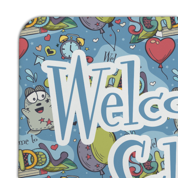 Welcome to School Coaster Set - DETAIL