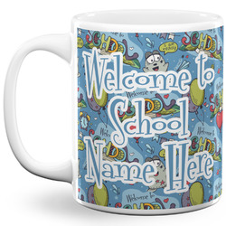 Welcome to School 11 Oz Coffee Mug - White (Personalized)