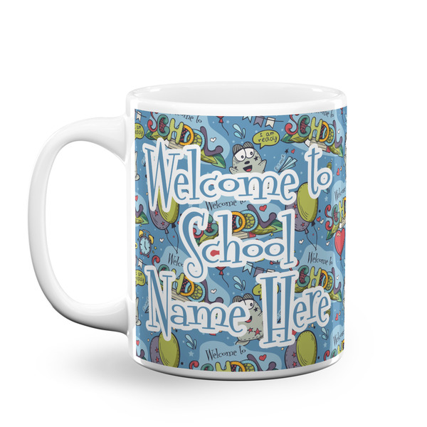 Custom Welcome to School Coffee Mug (Personalized)