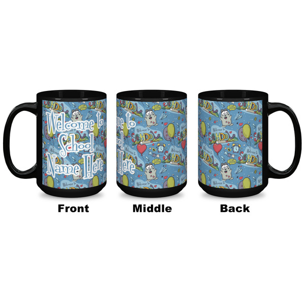 Welcome to School Coffee Mug - 15 oz - Black APPROVAL