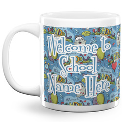 Welcome to School 20 Oz Coffee Mug - White (Personalized)