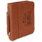 Welcome to School Cognac Leatherette Bible Covers with Handle & Zipper - Main