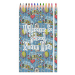 Welcome to School Colored Pencils (Personalized)