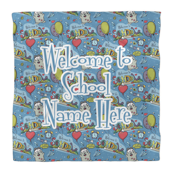 Welcome to School Comforter - Queen - Front
