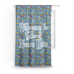 Welcome to School Curtain - 50"x84" Panel (Personalized)