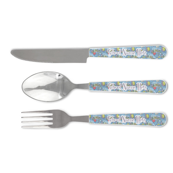 Custom Welcome to School Cutlery Set (Personalized)
