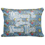 Welcome to School Decorative Baby Pillowcase - 16"x12" (Personalized)