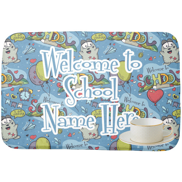 Welcome to School Dish Drying Mat