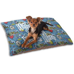 Welcome to School Dog Bed - Small w/ Name or Text