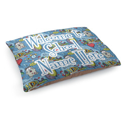Welcome to School Dog Bed - Medium w/ Name or Text