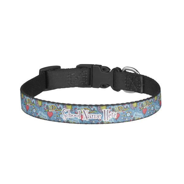 Custom Welcome to School Dog Collar - Small (Personalized)