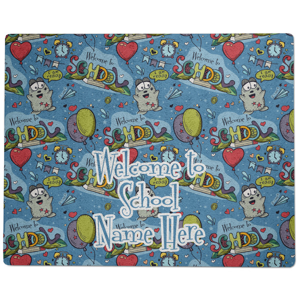 Welcome to School Dog Food Mat - Large without Bowls