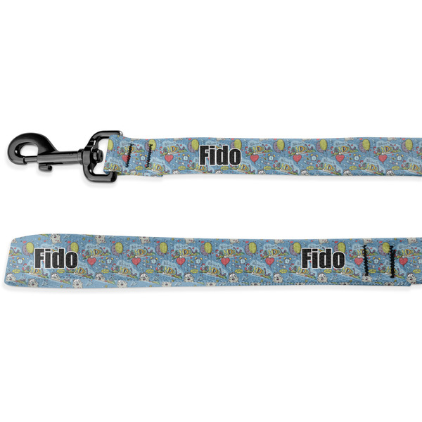 Custom Welcome to School Dog Leash - 6 ft (Personalized)