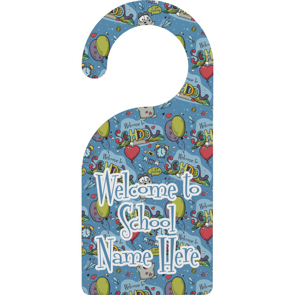 Custom Welcome to School Door Hanger (Personalized)