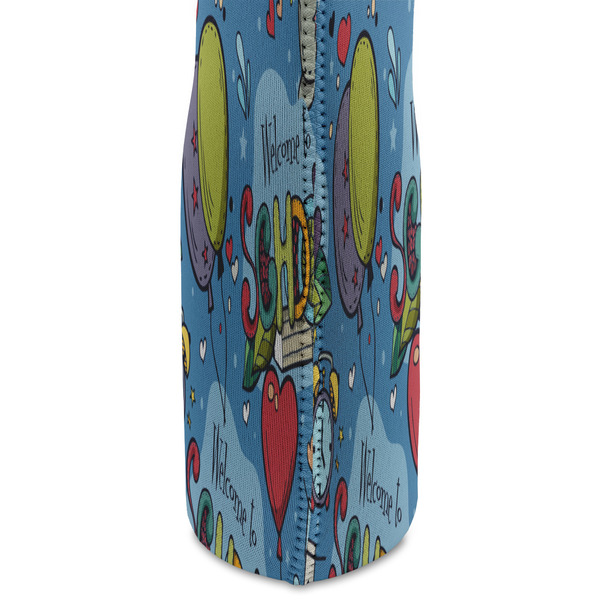 Welcome to School Double Wine Tote - DETAIL 2 (new)